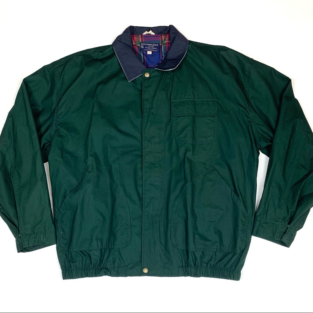 Abercrombie vtg jacket bomber windbreaker